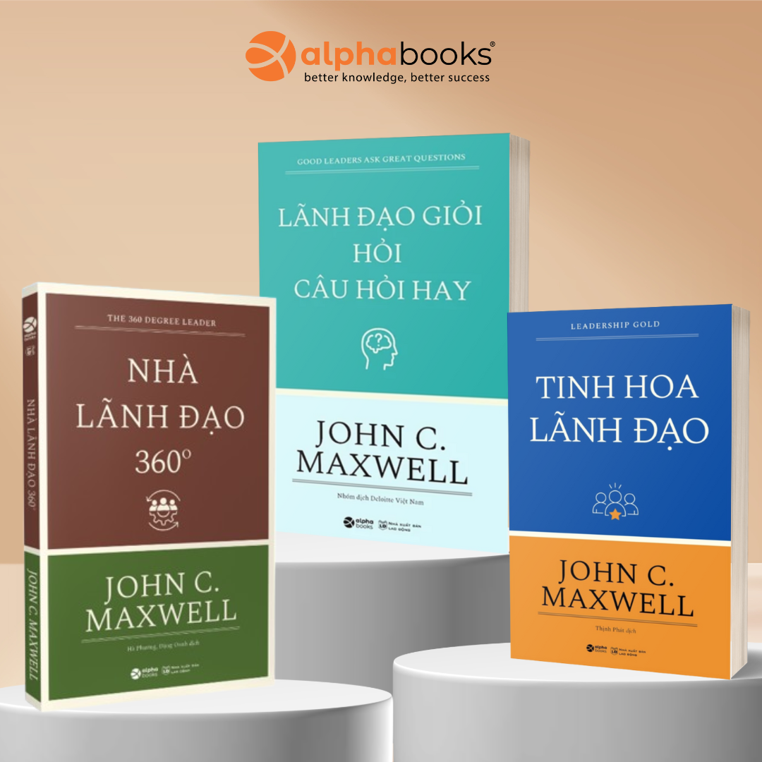 Combo: Nhà Lãnh Đạo 360° + Lãnh Đạo Giỏi Hỏi Câu Hỏi Hay + Tinh Hoa Lãnh Đạo